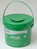 CLINELL Univerzálne dezinfekčné utierky na plochy,prístroje a ruky,225ks,vedro