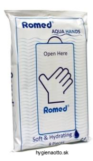 Romed Aqua Hands - kartón 24 ks